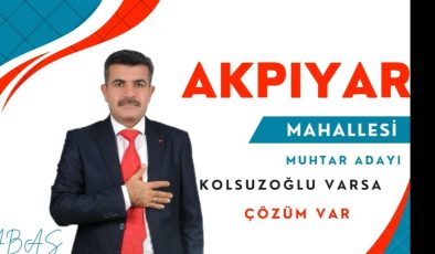 Abbas Kolsuzoğlu, Mahallesi İçin Vizyonunu Paylaştı…