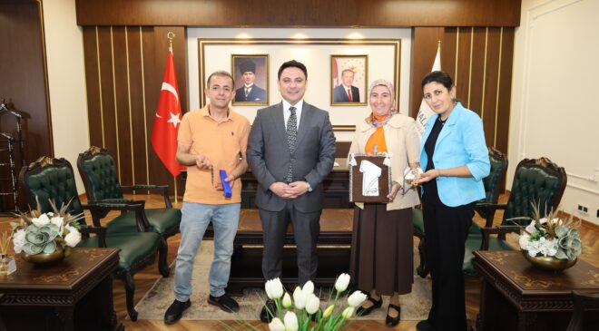 Devlet Sanatçılarından Haliliye Kaymakamı’na Anlamlı Ziyaret