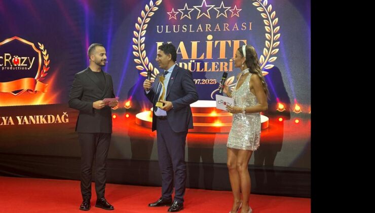 “Akrep Ali” lakaplı Ali Yılmaz’a yılın en başarılı iş insanı ödülü
